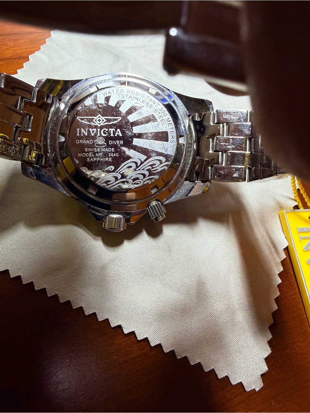 Invicta Grand Diver Alarm Model 3440 - Picture 4 of 5